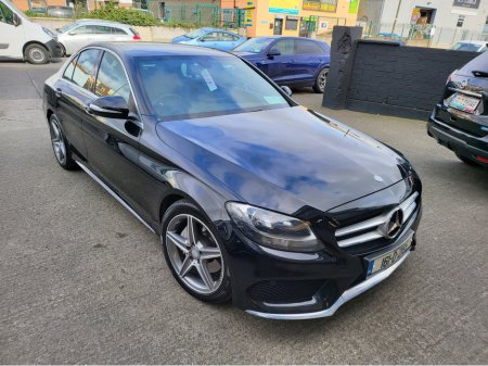 2016 Mercedes-Benz C Class 200 BLUETEC AMG SPORT 4DR AUTO// VERY CLEAN CAR // SUPERB DRIVER//TAXED UNTIL JAN 2026// €15,950