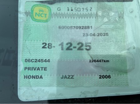 2006 Honda Jazz 1.2 SPORT 5DR S COOL €1,450 thumbnail