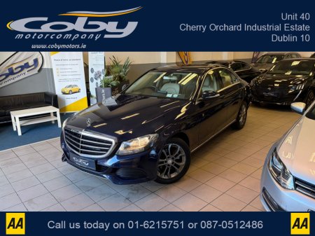 2015 Mercedes-Benz C Class 180 BLUETEC EXCLUSIVE AUTO 4DR. New NCT before collection, Tax, Full Leather, Reverse Camera, Dual Climate Control, MFSW, 2 Keys, Cruise Control, Full Electrics, BT, CD Player, Hands Free, and more. €15,950