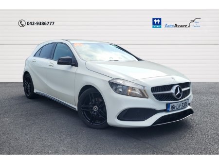 2018 Mercedes-Benz A Class A180 D AMG LINE *** Gloss Black AMG Alloys / De-chromed / Climate Control / Apple Carplay *** €17,900
