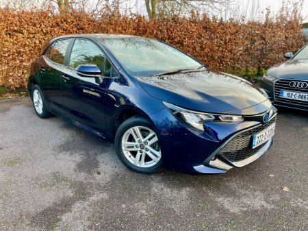 2022 Toyota Corolla LUNA AUTO HYBRID | EXCELLENT 1 OWNER EXAMPLE | STUNNING COLOUR | SOLD WITH 12 MONTH TOYOTA WARRANTY | COMPETITIVE FINANCE AVAILABLE | WALKAROUND VIDEO ON REQUEST. €23,950