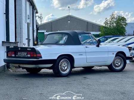 1989 Alfa Romeo Spider SPIDER LEFT HAND DRIVE €19,950
