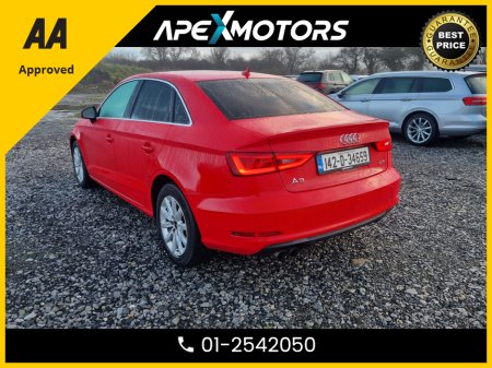 2014 Audi A3 FINANCE ARRANGED * AUTOMATIC (DSG) * NEW NCT DEC-26 * 4-DR SALOON * LOW LOW KMs * AA APPROVED * 101 SAFETY CHECKLIST * 12-MONTH ROADSIDE ASSIST * IMMACULATE * ADAPTIVE CRUISE * LOW TAX * 01-2542050 €12,949 thumbnail