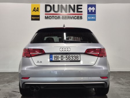 2019 Audi A3 SPORT LUXURY PACK**1.4 TFSI AUTO**FULL LEATHER**FULL ELECTRIC HEATED SEATS**FACELIFT SPORT MODEL**APPLE AND ANDROID CARPLAY**DIGITAL DASH**IRISH MAPS**KEYLESS ENTRY**WARRANTY AVAILABLE**FINANCE €21,949 thumbnail
