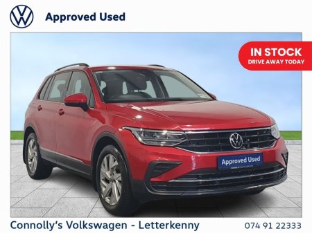 2021 Volkswagen Tiguan 2.0 TDI 122HP Life *From €352PM*