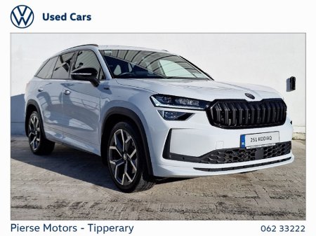 2025 Skoda Kodiaq Kodiaq Sportline Iv Phev S-A Sportline TSI iV 204 PHEV 25.7 kWh DSG Auto Start/Stop