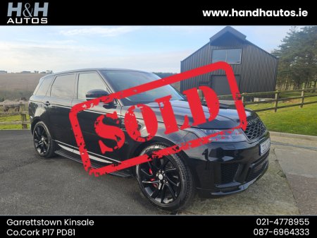 2021 Land Rover Range Rover Sport MY 21.5 2.0 SI4  HSE   PH PHEV 404PS HSE,..HUGE SPEC..