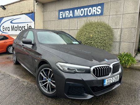 2022 BMW 5 Series G31 530E M-SPORT 292BHP AUTOMATIC 5DR **FULL LEATHER** HEATED SEATS** DIGITAL DASH** SAT NAV** MEDIA PLAY** ELECTRIC BOOT** €36,950