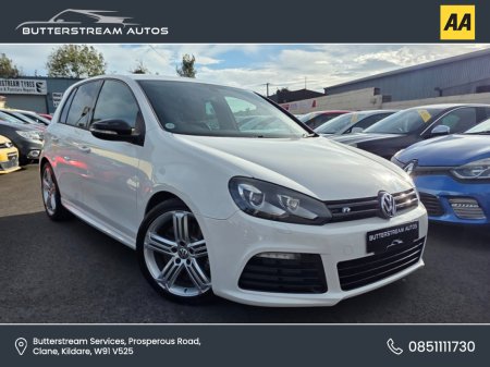 2013 Volkswagen Golf R 2.0 DSG AUTO IN WHITE/BLACK LEATHER 81K KMS €18,999