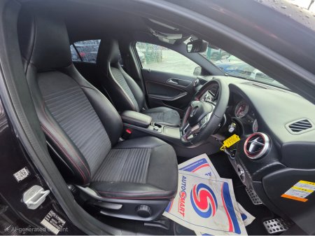 2014 Mercedes-Benz A Class A180 AMG LINE - SAT NAV PACK - HALF LEATHER  SEATS - REV CAMERA / HI SPEC / SYSTEM LOW ROAD TAX BAND / SIMI DEALER €14,450 thumbnail