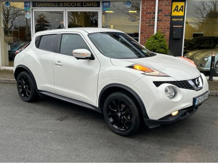 2015 Nissan Juke 1.5 DCI TEKNA SUV in White + Black Detail & Black Leather - Trade-In Welcome - Assured Dealer Warranty & Fully Serviced - €7,950 thumbnail