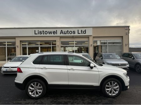 2019 Volkswagen Tiguan HIGHLINE 2.0 TDI 150BHP AUTO * SERVICE BOOK WITH 4 SERVICE STAMPS, VIRTUAL COCKPIT, 3 STAGE HEATED SEATS, PARKING SENSORS FRONT & REAR, ADAPTIVE CRUISE CONTROL, HALF ALCANTARA SEATS, ISOFIX * €27,950