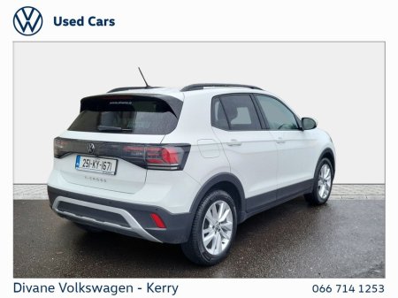 2025 Volkswagen T-Cross EDITION 75 1.0 TSI PETROL 95HP €28,950 thumbnail