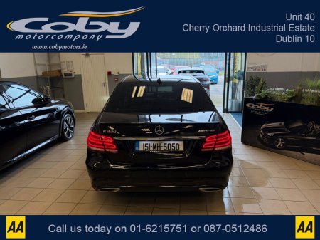 2015 Mercedes-Benz E Class 2.1 E220 Bluetec AMG Night ED 4DR Auto. NCT & Tax, Full Leather, Full Electrics, Sat Nav, Dual Climate Control, Heated Seats, Cruise Control, Revers Cam, Parking Sensors, Paddle Shift, BT & more €15,950 thumbnail