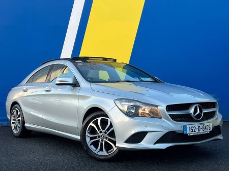 2015 Mercedes-Benz CLA Class CLA200 URBAN 1.6 // TILT & SLIDE OPENING PANORAMIC SUNROOF // IVORY LEATHER HEATED SEATS // VALID NCT UNTIL 01/27 €12,900