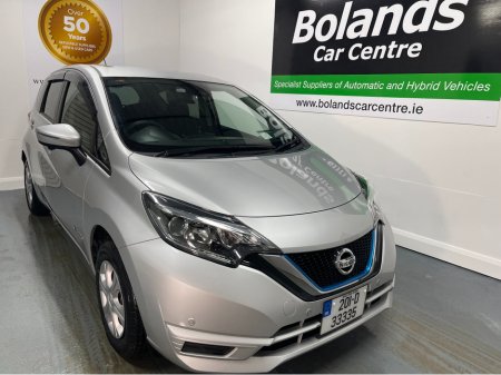 2020 Nissan Note (Low Kms) HYBRID 1.2 AUTOMATIC 5DR MODEL  www.bolandscarcentre.ie €12,900 thumbnail