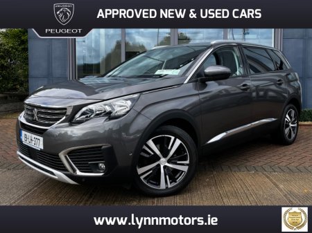 2019 Peugeot 5008 ALLURE 1.2 130 7 SEATER WITH 3 ISOFIX POINTS *OWN THIS CAR FROM JUST €99 PER WEEK* €26,500