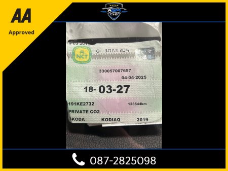 2019 Skoda Kodiaq 7S ACTIVE 1.5 TSI 150HP 4DR €24,950 thumbnail