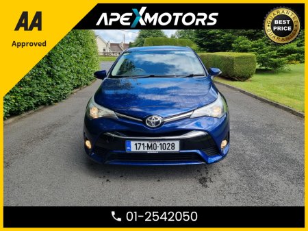 2017 Toyota Avensis FINANCE ARRANGED * TOP-SPEC 1.6 D LUNA 4DR * AA APPROVED * 101 SAFETY CHECKLIST * IMMACULATE * HEATED SEATS * COLOUR REVERSE CAMERA * LOW LOW MILES * CRUISE CONTROL and SPEED LIMITER * NCT SEP-26 €12,749