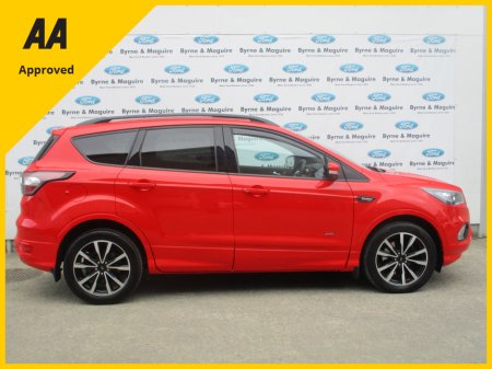2019 Ford Kuga ST-LINE 2.0 TDCI 150PS AWD MODEL.  TOP OF THE RANGE MODEL, FULLY SERVICED AND NCT TESTED WITH WARRANTY AND 12 MONTHS AA COVER !!! €24,500 thumbnail
