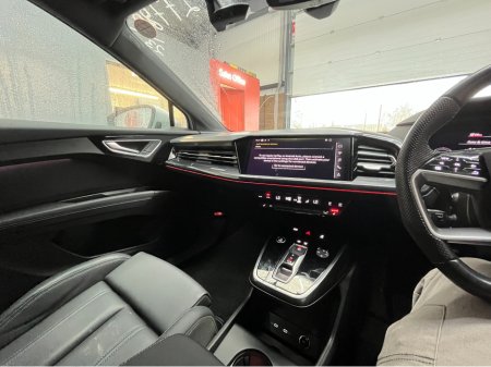 2023 Audi Q4 e-tron €35950! 2023 AUDI Q4 E-TRON 40 S-LINE ELECTRIC AUTOMATIC / CRUISE CONTROL / 360° PARKING CAMERA / HEATED SEATS / PADDLE SHIFTERS / APPLE CARPLAY / AMBIENT LIGHTSSHIFTERS €35,950 thumbnail