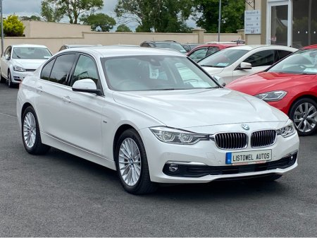2018 BMW 3 Series LUXURY 320D 2.0 AUTOMATIC *  MAIN DEALER SERVICE HISTORY, SERVICE BOOK PRESENT WITH 6 SERVICE STAMPS, HEATED SEATS, PARKING SENSORS, BMW IDRIVE, ADAPTIVE CRUISE CONTROL* €23,950
