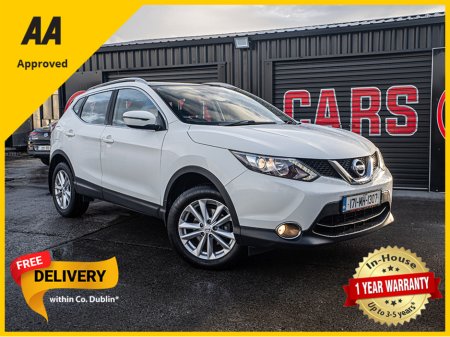 2017 Nissan Qashqai 2017 Qashqai 1.5dci/1 Owner/Irish/1yr warranty