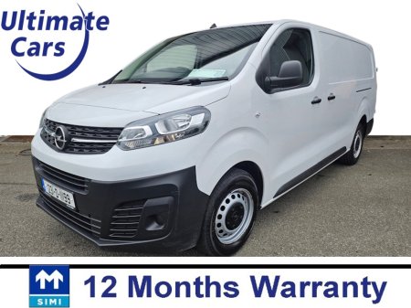 2023 Opel Vivaro Sportive 2900 L2H1 1.5D 100PS 6DR  12 Months Warranty Finance Available