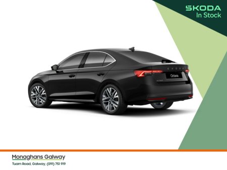 2025 Skoda Octavia Selection+ 2,0 TDI 115hp manual in Black Magic Pearlescent w/ Tinted glass In Stock €41,050