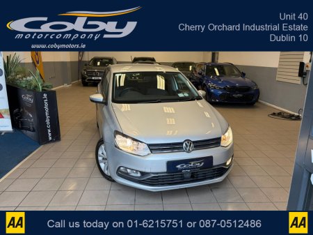 2014 Volkswagen Polo 1.0 75HP MANUAL 5SPEED 5DR. NCT & TAX, Sat Nav, Alloy Wheels, Car Play, Touch Screen, MFSW, Air Con, AUTO Wipers, Full Electrics, 2 Keys, Folding Rear Seats, Luggage Cover and more. €9,950 thumbnail