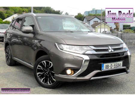 2018 Mitsubishi Outlander 2.0 JURO PHEV 4WD 20 200BHP PETROL HYBRID €17,995