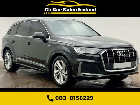 2023 Audi Q7 3.0 TDI V6 50 S line SUV 5dr Diesel Tiptronic quattro Euro 6 (s/s) (286 ps) 1 OWNER + AIR SUSPENSION + 7 SEATS + FULL LEATHER INTERIOR