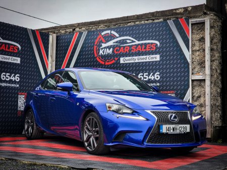 2014 Lexus IS 300 h IS300 H F SPORT 4DR AUTO €10,950