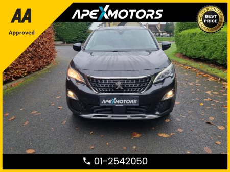 2020 Peugeot 3008 FINANCE ARRANGED * Blue HDI Allure EAT8 * AUTOMATIC * NEW NCT OCT-27 * IMMACULATE * 6-STAMPS SERVICE HISTORY * AA APPROVED * 101 SAFETY CHECKLIST * HEATED SEATS * COLOUR REVERSE CAMERA * TOP-SPEC 5DR €22,749