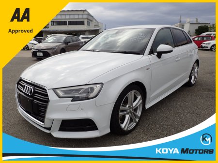 2018 Audi A3 1.4 TFSI S LINE BLACK EDITION PETROL AUTOMATIC // VIRTUAL DASH // HALF LEATHER // PARK ASSIST W/ REVERSING CAMERA // FACTORY BLACK EDITION // FLAT BOTTOM STEERING WHEEL // UPGRADED AUDI SPORT ALLOYS €20,950 thumbnail