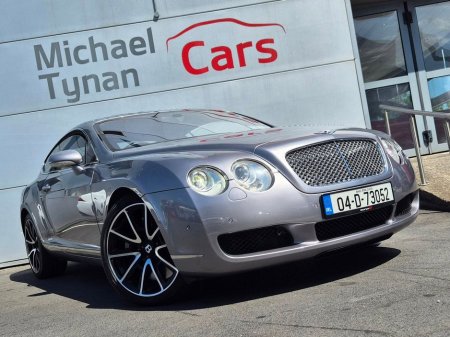 2004 Bentley Continental GT Coupe W12 6.0 Petrol Auto, Paddle Shift, Massage Seats, Red Leather, 20” Alloys, €29,999