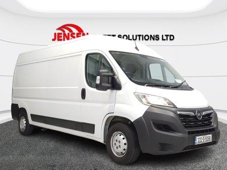 2022 Opel Movano L3H2 3.5 T-2.2d 140hp Manual (€17,950 ex vat / €22,078.50 inc vat) €17,950