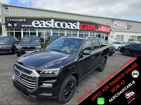 2025 KGM Musso 2.2 PICK UP 5 SEATER COMMERCIAL 4WD 200 BHP 3.5 TON TOWING CAPACITY REV-CAMERA // 5 YEAR WARRANTY // APPLY FOR FINANCE TODAY // THE BEST VALUE PICK UP IN IRELAND //