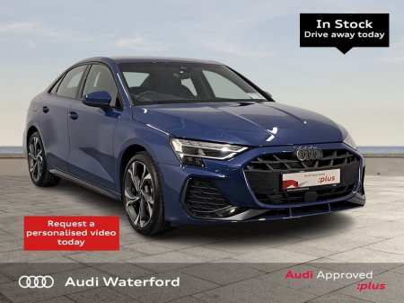 2025 Audi A3 S-Line Saloon 35Tfsi 150HP S-Tronic from €482 €47,450