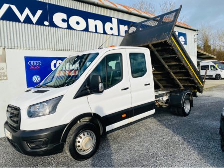 2021 Ford Transit 2.0TDCI 350 DOUBLE CAB 7 SEATER TIPPER  ( 2021 REG ) €31,800