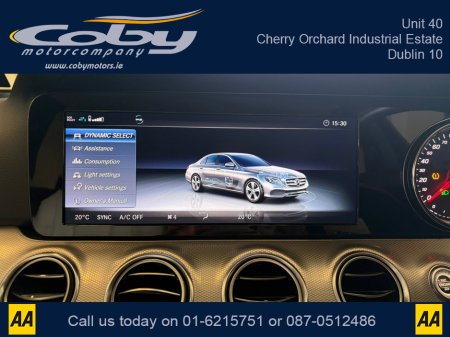 2018 Mercedes-Benz E Class E220 BLUETEC AMG LINE 5DR AUTO.  New NCT, Cruise Control, Full Leather, Alloy Wheels, 2 Keys, Dual Climate Control, Sat Nav, BT, Full Electrics, Parking Sensors, Heated Seats, MFSW, Handsfree, & mor €26,950 thumbnail