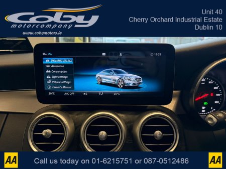 2021 Mercedes-Benz C Class C220D AMG LINE EDITION 2DR AUTO. NCT & Tax, 1/2 Leather, Sat Nav, Dual Climate Control, Heated Seats, Cruise Control, Revers Cam, Parking Sensors, Paddle Shift, BT & more. €35,950 thumbnail