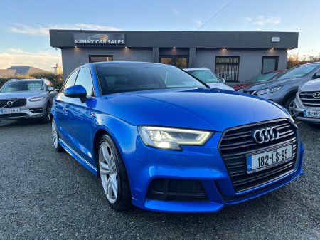 2018 Audi A3 1.6 TDI 116 S LINE FINANCE AVAILABLE €16,950