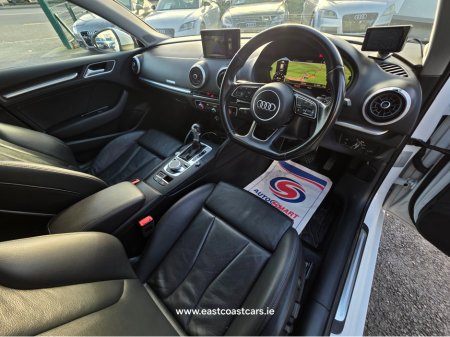 2017 Audi A3 1.4 LEATHER LEATHER SEATS / VIRTUAL COCKPIT - SMARTPHONE INTERFACE- SATNAV - VIRTUAL COCKPIT - NAVIGATION REVERSING CAMERA - PARKING SENSORS €18,750 thumbnail