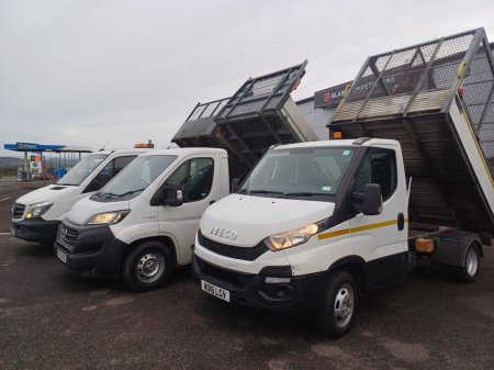 2021 Fiat Ducato CHOICE OF 3- 3.5Tonne Tippers thumbnail