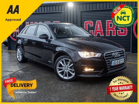2015 Audi A3 152 Audi A3 1.6tdi/Irish/New NCT/1yr warranty €13,888