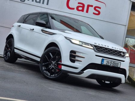 2021 Land Rover Range Rover Evoque R-Dynamic S P300e 1.5 Petrol Plug-In Hybrid Auto, 20'' Alloys, Black Leather Seats - Trade in Price €36, 777. €35,777 thumbnail