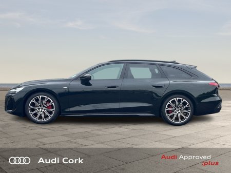 2025 Audi A6 AVANT 2.0 40TDI 204BHP S-LINE AUTOMATIC WITH BLACK STYLING, RED BRAKE CALIPERS & AMBIENT LIGHTING PLUS €79,995