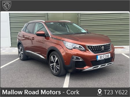 2018 Peugeot 3008 ALLURE 1.6 BLUE HDI 120 4 4DR -New Timing Belt Fitted