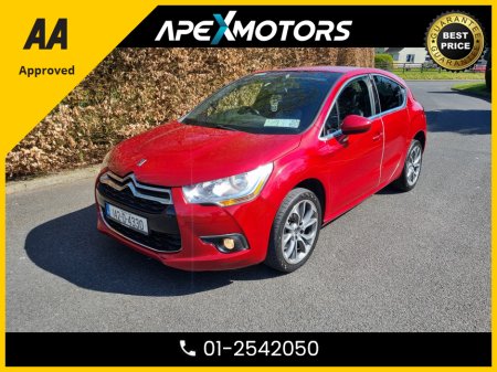 2014 Citroen C4 FINANCE ARRANGED * DS4 HDI 115 DSTYLE 5DR * AA APPROVED * 101 SAFETY CHECKLIST * IMMACULATE * COLOUR REVERSE CAMERA * TOP-SPEC 5DR HATCH * LOW LOW MILES * ADAPTIVE CRUISE * CRUISE CONTROL 01-2542050 €6,949